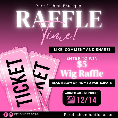 Christmas Wig Raffle